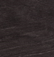 stained black