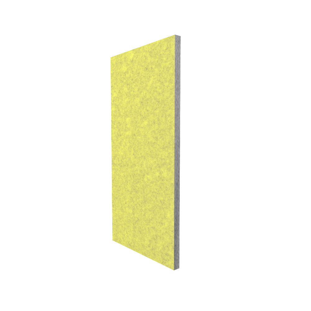 HOFA Acoustic Sail grey 60 x 120 x 4 cm yellow coated